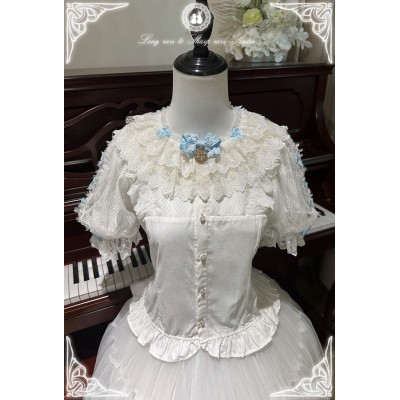 Long Ears&Sharp Ears Morning Glory Blouse(Reservation/7 Colours/Full Payment Without Shipping)